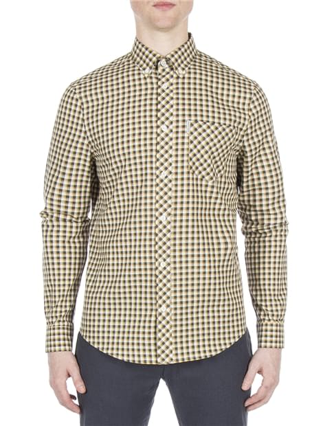 Long Sleeve Oxford Check Shirt