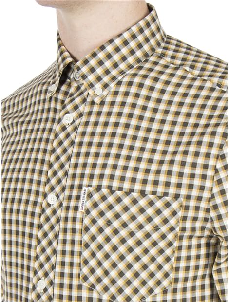 Long Sleeve Oxford Check Shirt