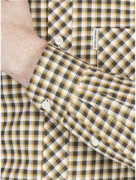 Long Sleeve Oxford Check Shirt