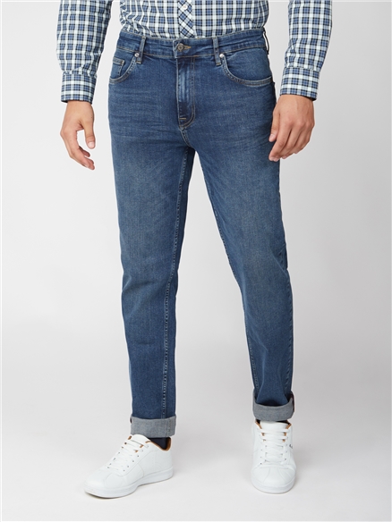 Stonewash Slim Fit Jean