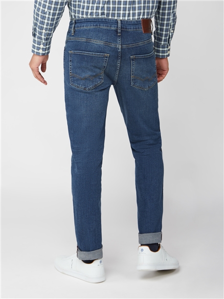 Stonewash Slim Fit Jean