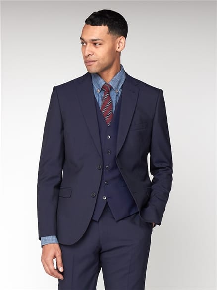 Navy Blue Tonic Camden Waistcoat