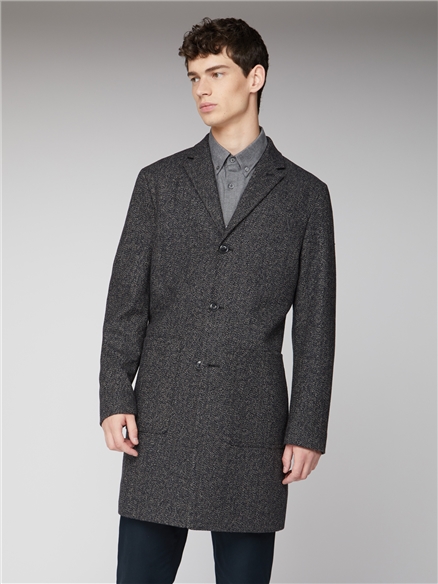 Herringbone Overcoat