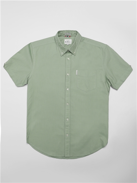 Organic Oxford Short Sleeve Shirt