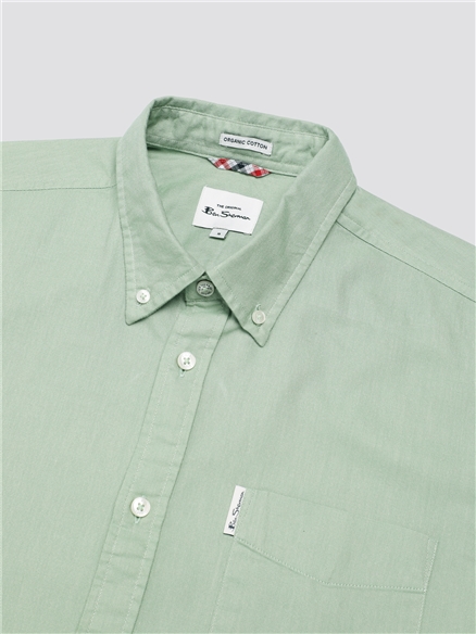 Organic Oxford Short Sleeve Shirt