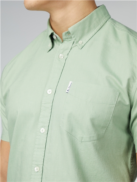 Organic Oxford Short Sleeve Shirt