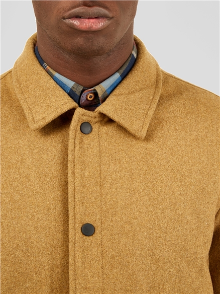 Camel Wool Coach Jacket