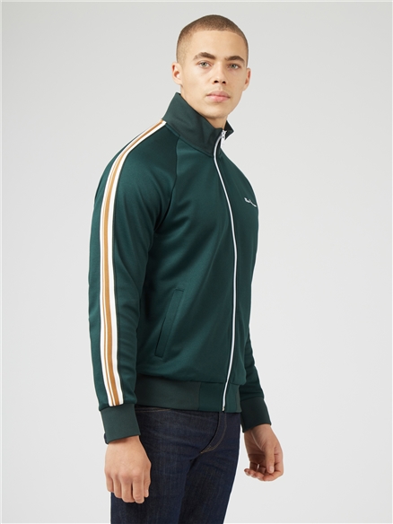 House Tape Signature Track Top in Dark Navy - Ben Sherman US