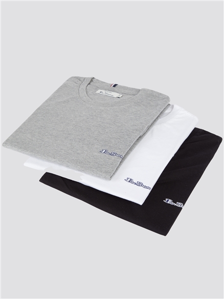 Otto Three Pack Jersey Tee