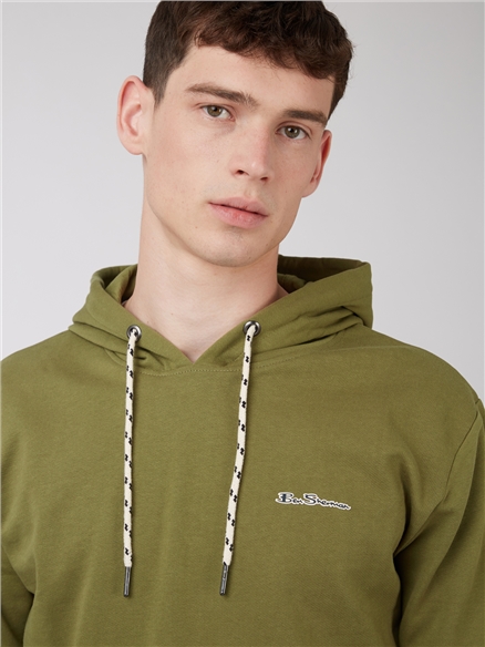 Olive Hooded Sweatshirt