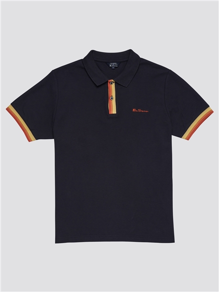 Placket Interest Polo Shirt