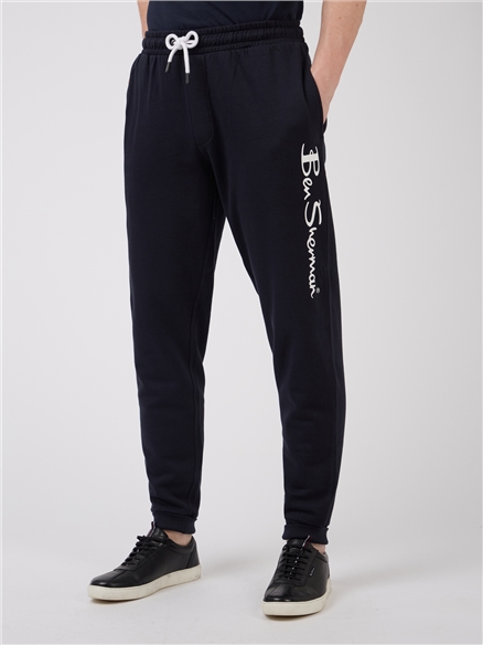 Large Logo Printed Jogging Bottoms