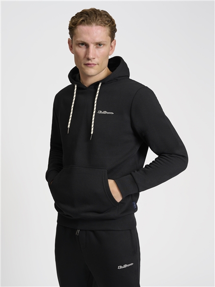 Raised Rubber Logo Hoodie