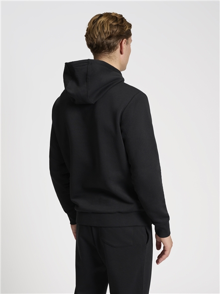 Raised Rubber Logo Hoodie