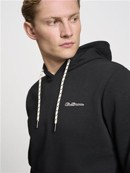 Raised Rubber Logo Hoodie