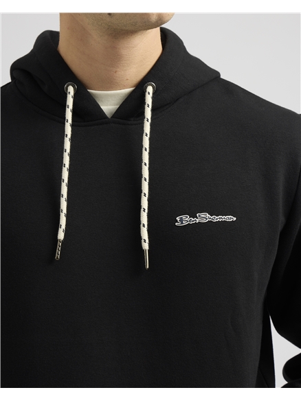 Raised Rubber Logo Hoodie