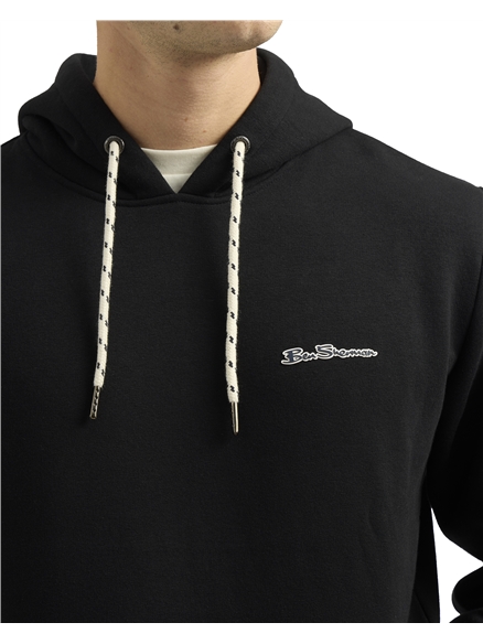 Raised Rubber Logo Hoodie