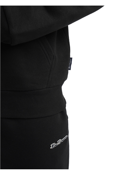 Raised Rubber Logo Hoodie