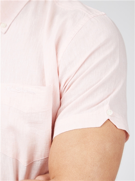 Linen Shirt - Pink