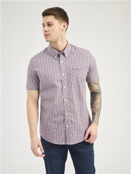 Short Sleeve House Check Shirt
