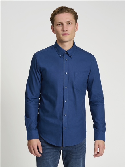 Long Sleeve Signature Oxford Shirt