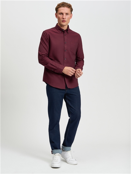 Long Sleeve Signature Oxford Shirt