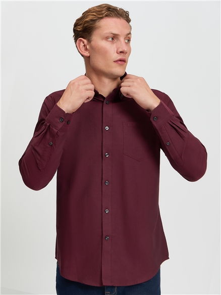 Long Sleeve Signature Oxford Shirt