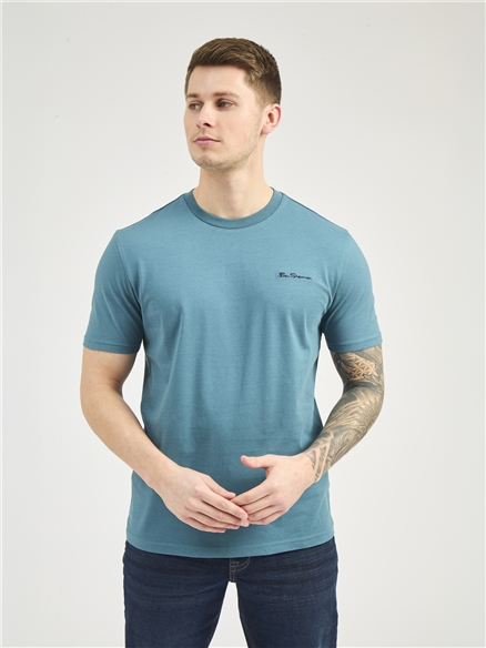 Chest Embroidered Logo Tee