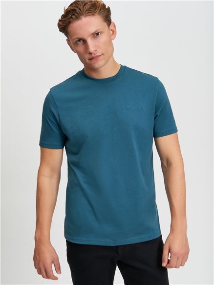 Embroidered Logo Tee