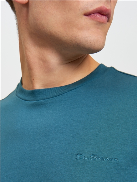 Embroidered Logo Tee