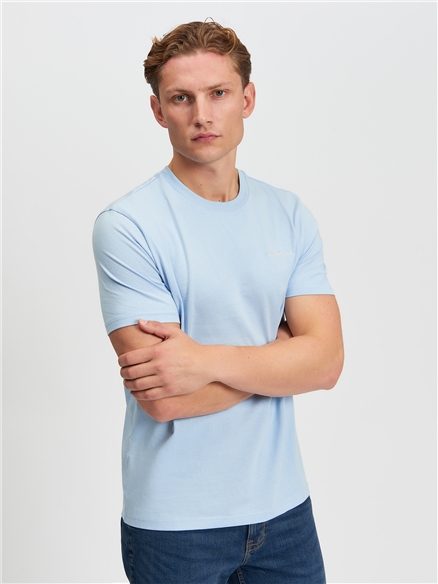 Embroidered Logo Tee