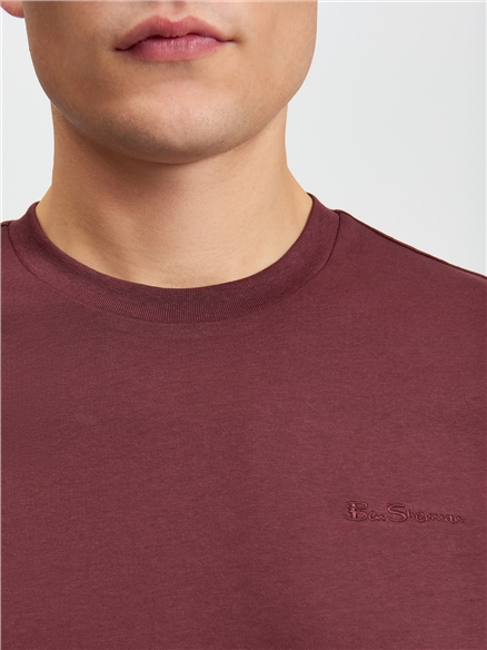 Embroidered Logo Tee