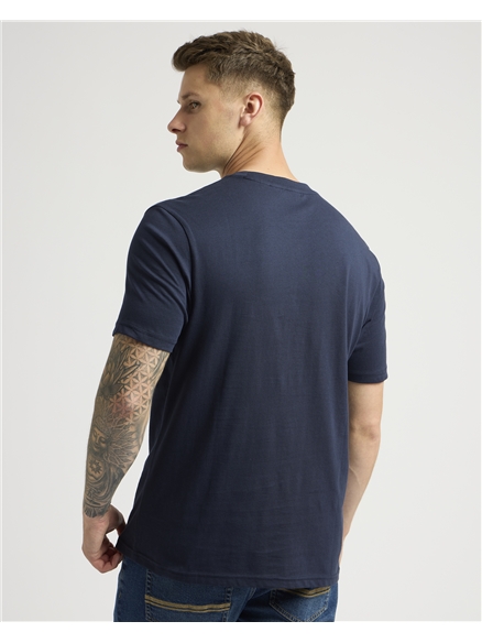 FLOCKED LARGE LOGO TEE