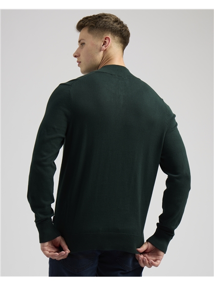 1/4 Zip Funnel Knit
