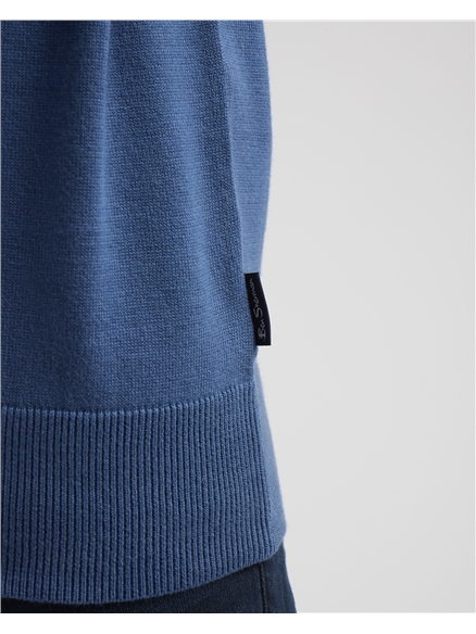 1/4 Zip Funnel Knit