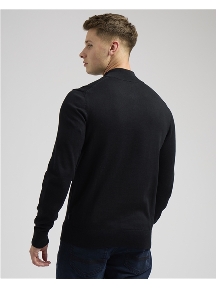 1/4 Zip Funnel Knit