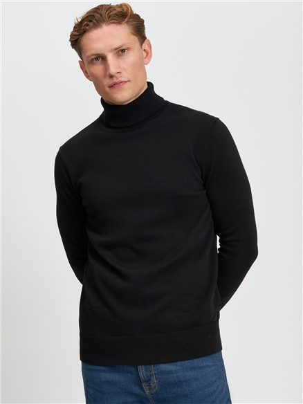 Cotton Roll Neck