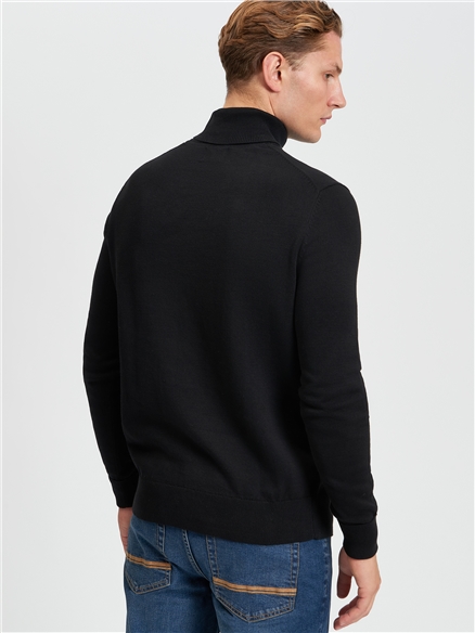 Cotton Roll Neck