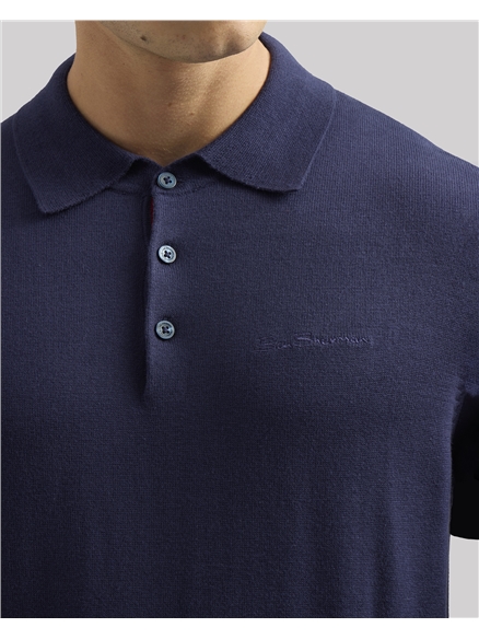 Long Sleeve Signature Polo