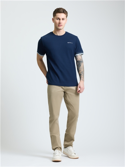 5 Pocket Bedford Trousers in Stone