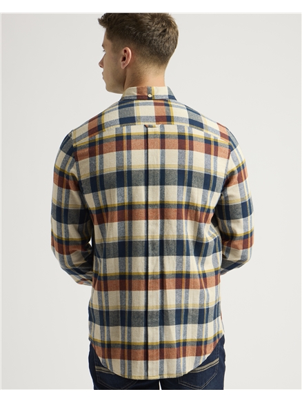 Brushed Twill Check Shirt
