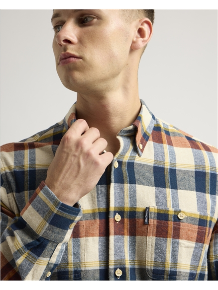 Brushed Twill Check Shirt