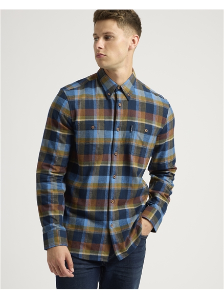 Brushed Twill Check Shirt