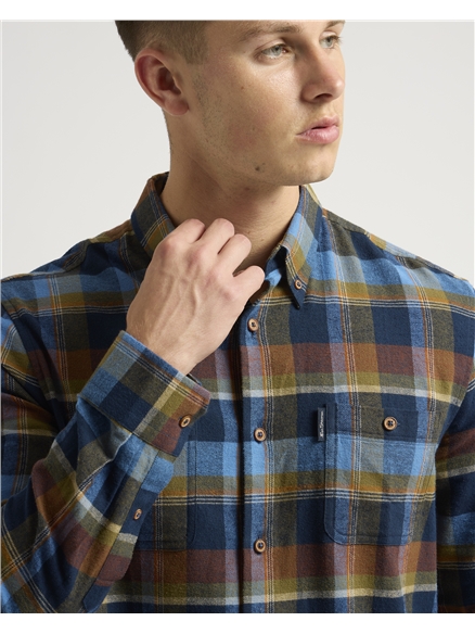 Brushed Twill Check Shirt