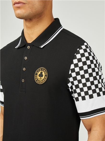 Ace Cafe Chequerboard Polo