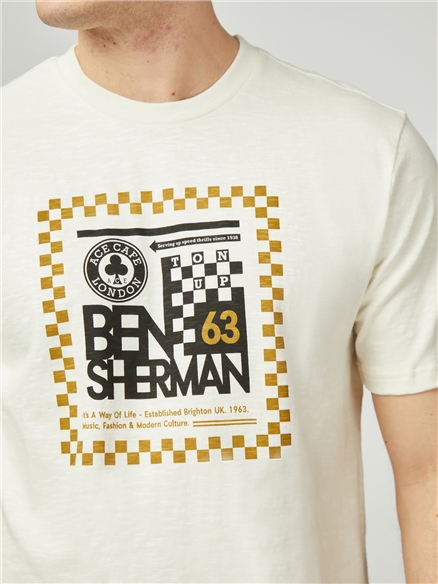 Ace Cafe Chequerboard Tee