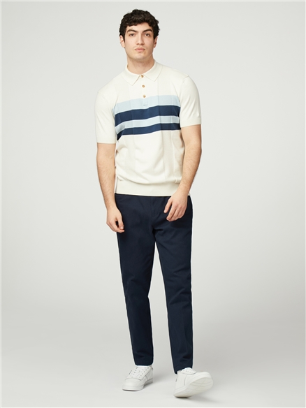 Chest Stripe Polo