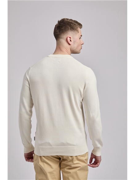 Textured Front Crew