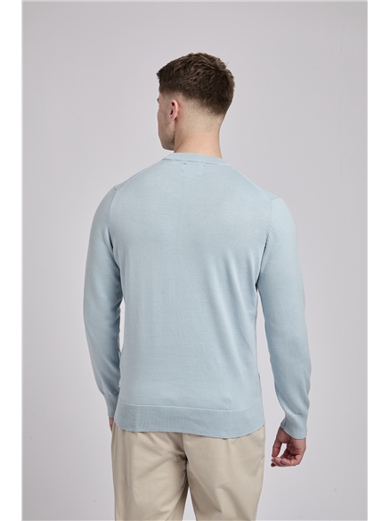Textured Front Crew