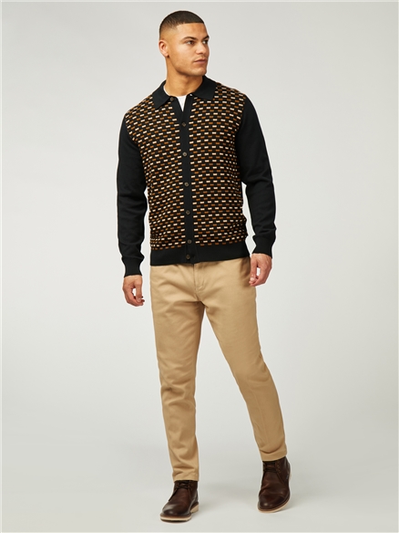 Button Through Polo